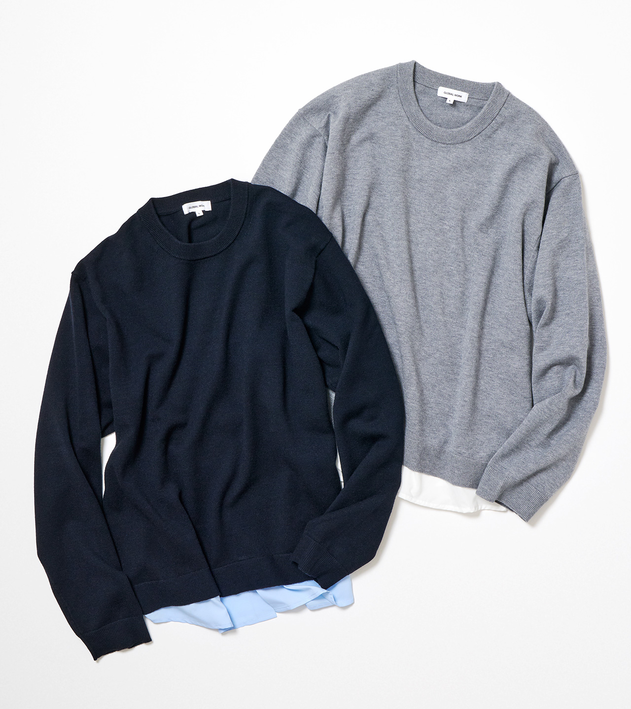 俳優・宮沢氷魚が着るとろける着ごこちのニットシリーズ | Shirts Layered Pullover