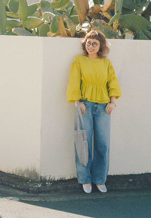 LOOK3 - Blouse:Yellow