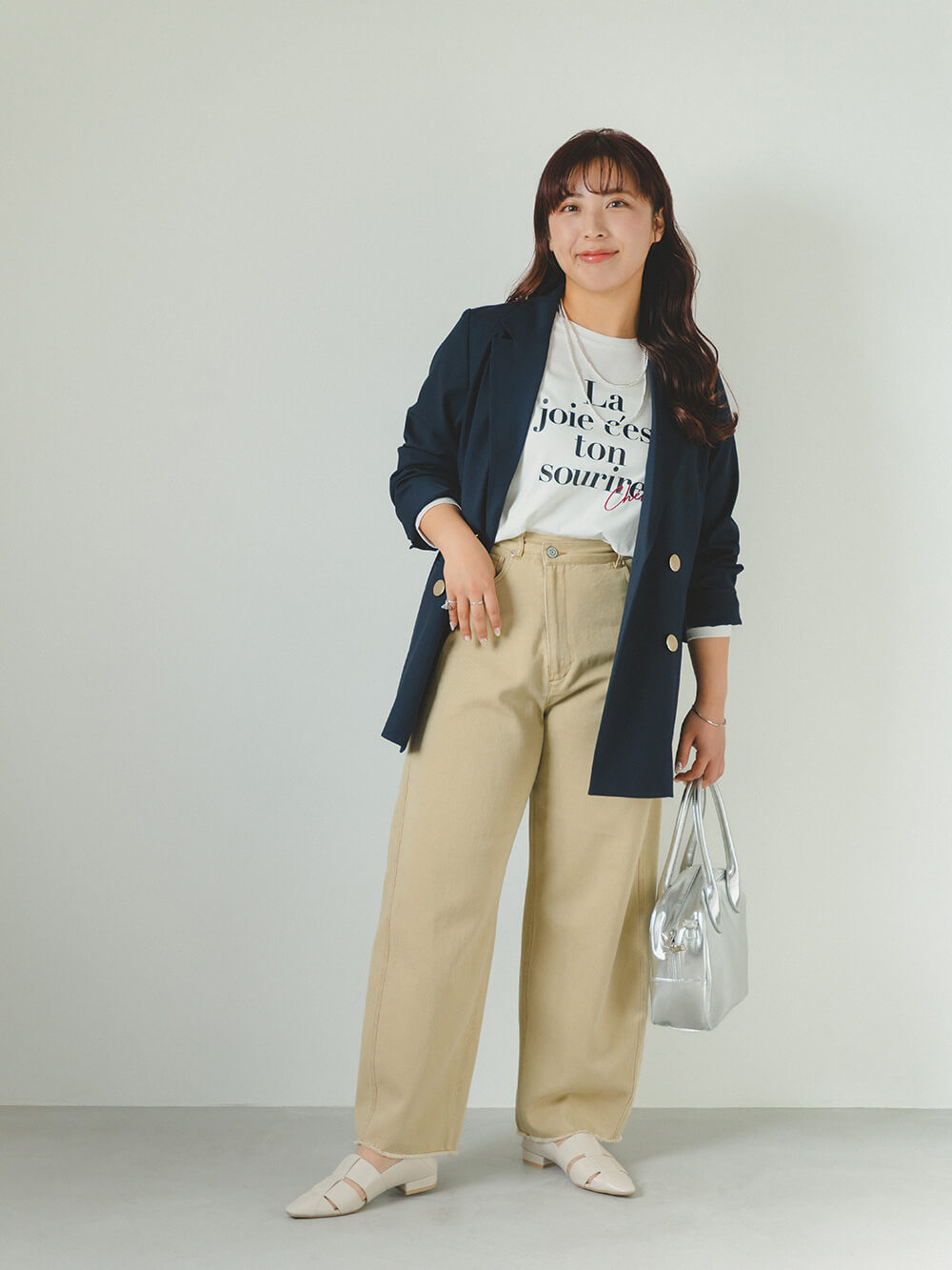 人気スタッフ”しゅり”と”cossy”がプロデュース！ 私の個性がもっといきる春服 | EiiS (エス) | Shuri’s Coordinate 2-1