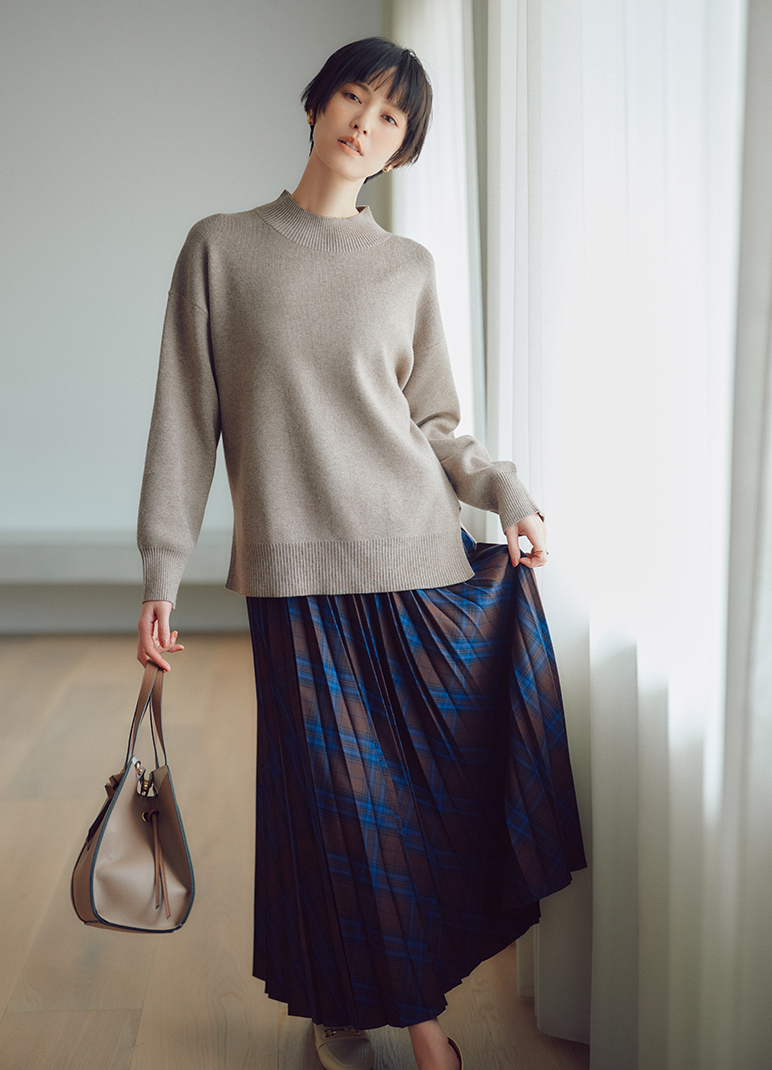 LOOK01|MELTY KNIT