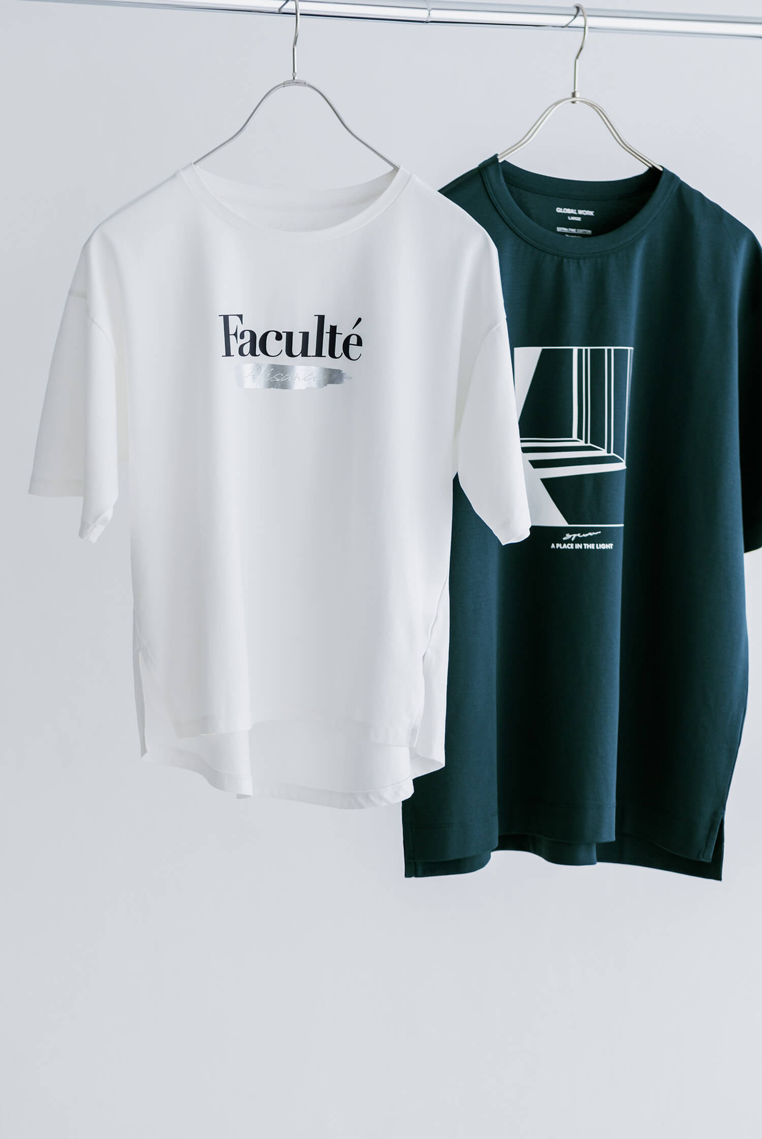 吉高由里子・宮沢氷魚がまとう 1枚でサマ見えするリッチクリーンTeeシリーズ | Rich Cleen Tee Elevate your everyday style | ALL ABOUT “Rich Clean Tee”