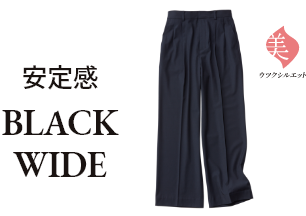 安定感 BLACK WIDE