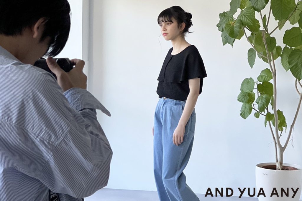 ローティーン世代向けライン「AND YUA ANY」が、WEBモデル体験イベント