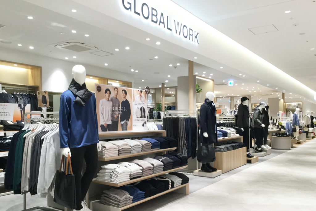 GLOBAL WORK アミュプラザ長崎店 RENEWAL OPEN! | グローバルワーク（GLOBAL WORK）