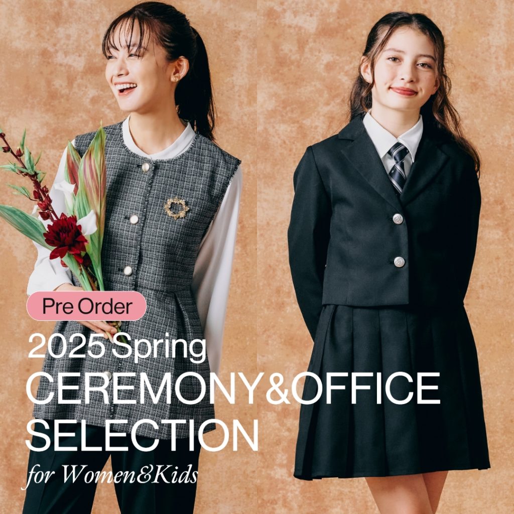 GLOBAL WORK Ceremony&Office Wear, Pre Order 2025