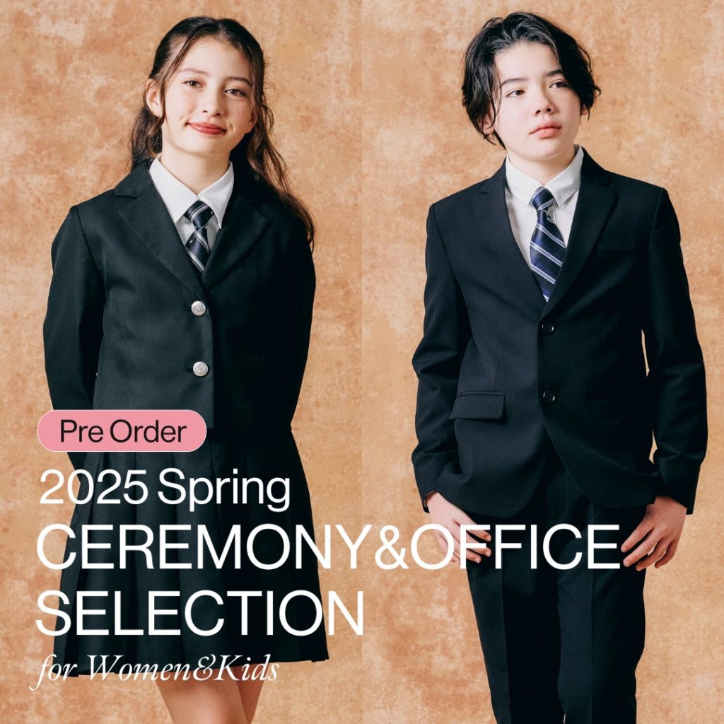 GLOBAL WORK Ceremony&Office Wear, Pre Order 2025